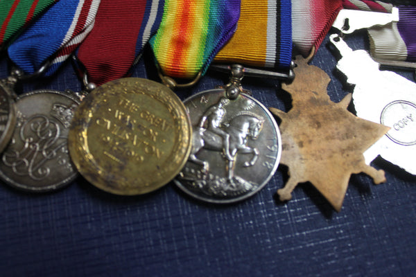 WW1 - Medal Group , Original and Replica