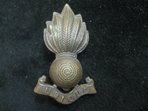 Royal Marine Artillery Cap Badge