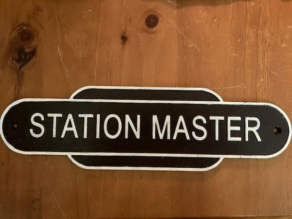 Station Master Sign