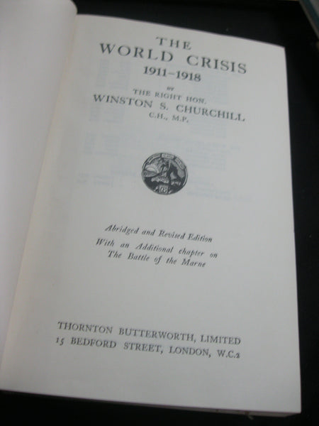 The World in Crisis 1911-1918 - Winston Churchill
