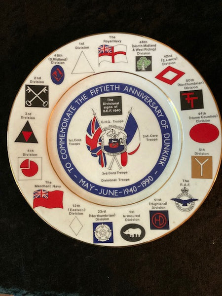 50th - Anniversary of Dunkirk Plate