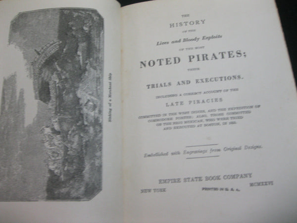 1926 - The History of the Most Noted Pirates .