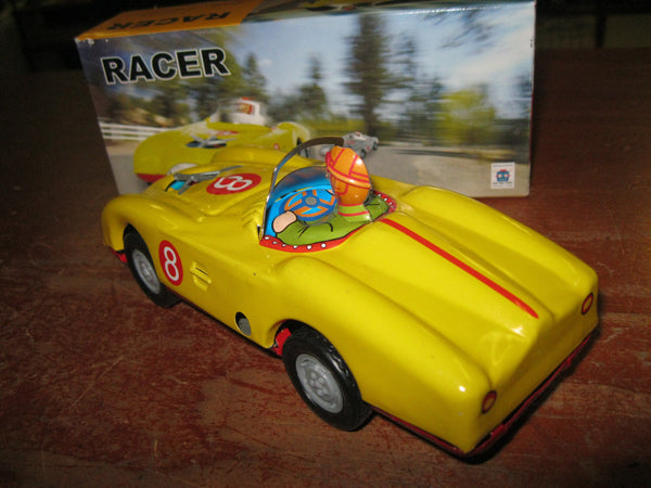 Clockwork Yellow Racer