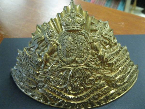 1908 - Royal Lancers Shako Helmet Plate