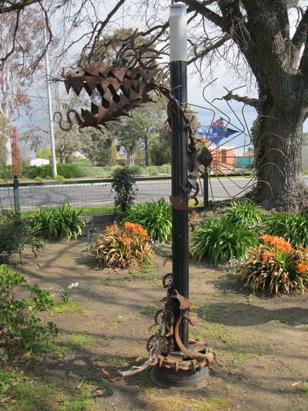 Large Dragon Garden Sculpture