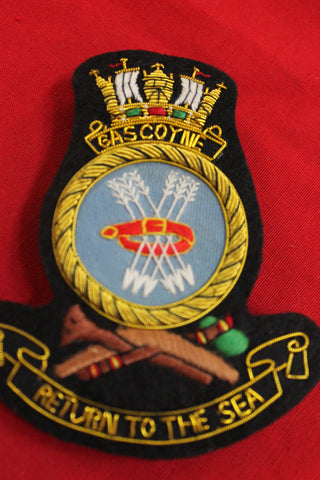 HMAS Gascoyne Bullion Badge
