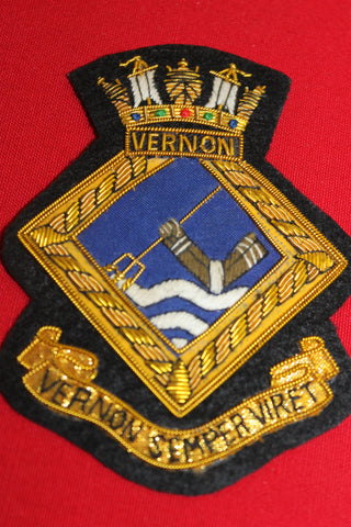 HMAS Vernon Bullion Badge