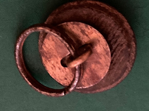 Queen Victoria Wooden GPO Button