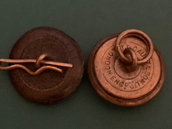 2 - Vintage NZ Police Buttons