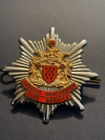 Manchester Fire Service Cap Badge