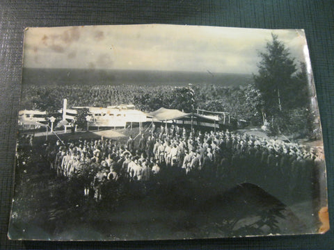 WW2 Japanese Camp Photo