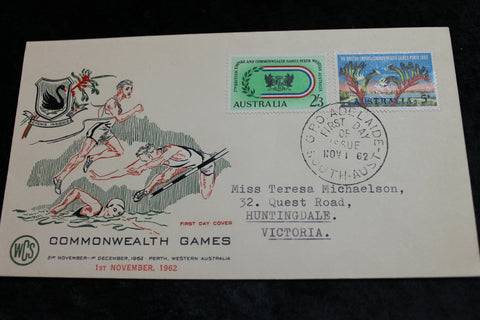 1962 - Commonwealth Games FDC