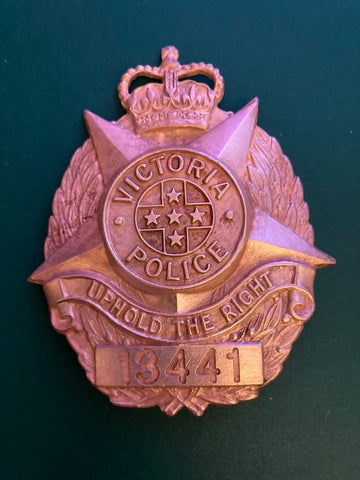 Unfinished Police Badge