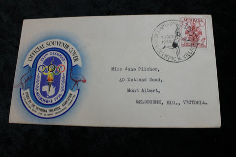 1956 - Melbourne Olympics FDC