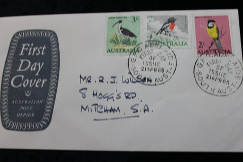 1965 - Australian Birds FDC