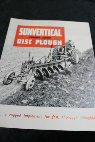Sunvertical Disc Plough