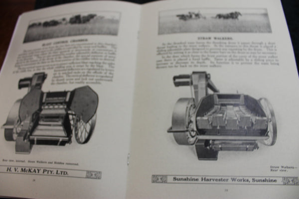 The Sunshine Header Harvester Catalogue