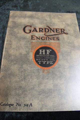 Gardner Engines 514A Catalogue