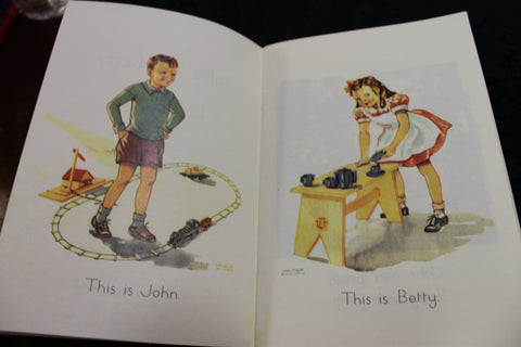 John and Betty School Reader