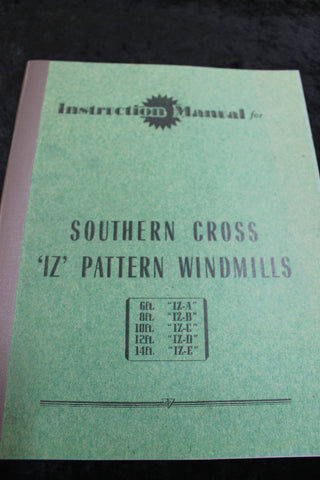 Instruction Manual Southern Cross IZ Windmills