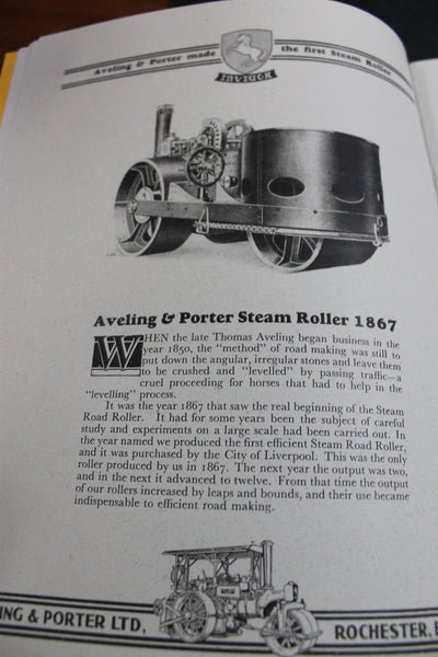 Aveling  & Porter Engineers  Catalogue