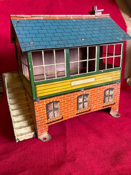 Hornby "O" Gauge Tinplate Signal Box