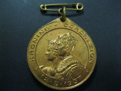 South Africa - 1937 Coronation Medal.