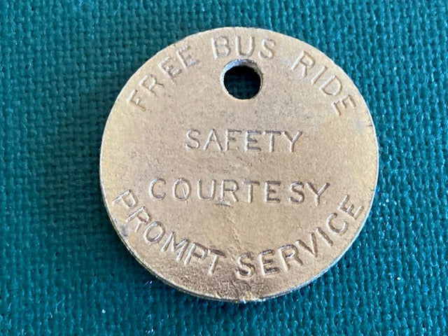 Bus Ride Token Melbourne - Brighton Bus Lines Token | Rustys
