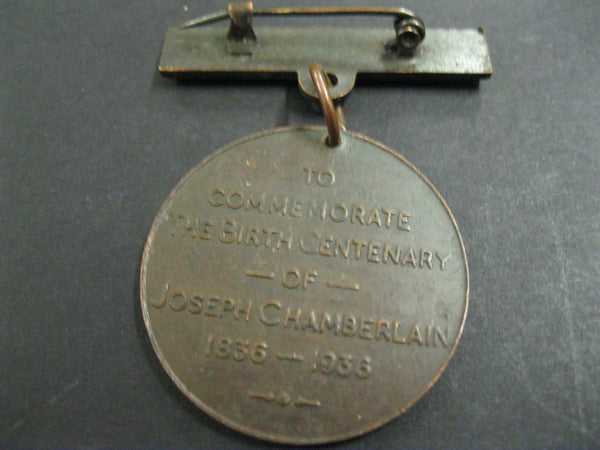 GB - 1936 Chamberlain 100th Medal