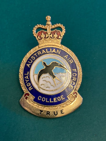 RAAF College Enamel Cap Badge