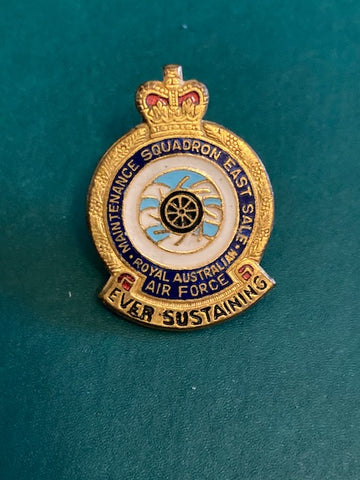 RAAF Maintenance Squadron East Sale Lapel Badge