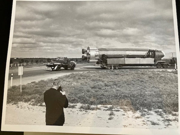 1963 - Blue Streak Rocket at Woomera Photo