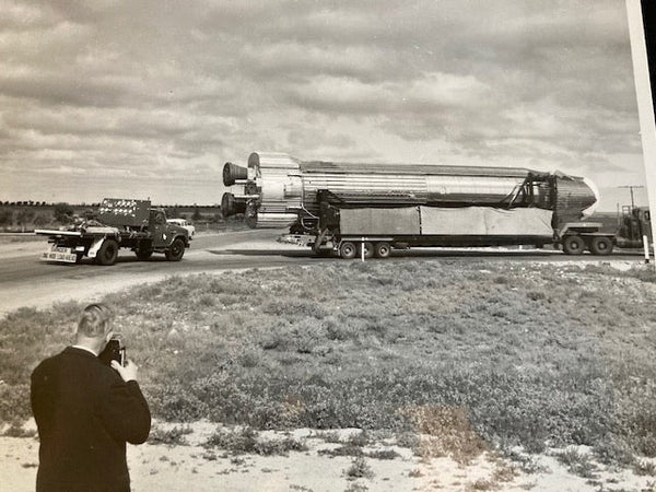 1963 - Blue Streak Rocket at Woomera Photo