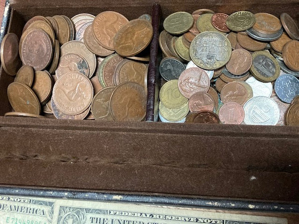 Jewelry Box of Coins