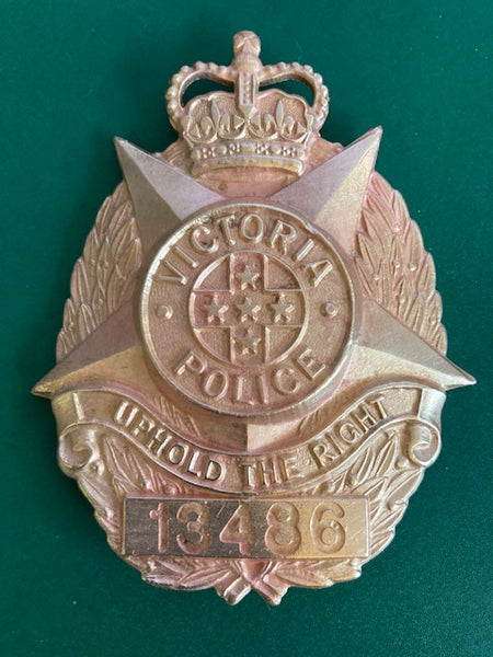 Uncompleted Police Badge