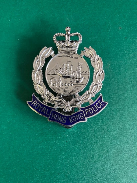 Royal Hong Kong Police Cap Badge