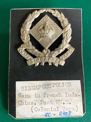 KC - Singapore Police Force Cap Badge