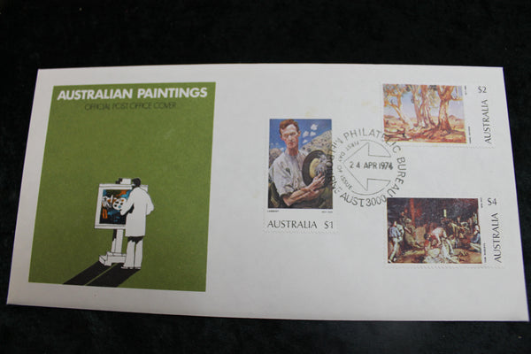 1974 -Paintings FDC