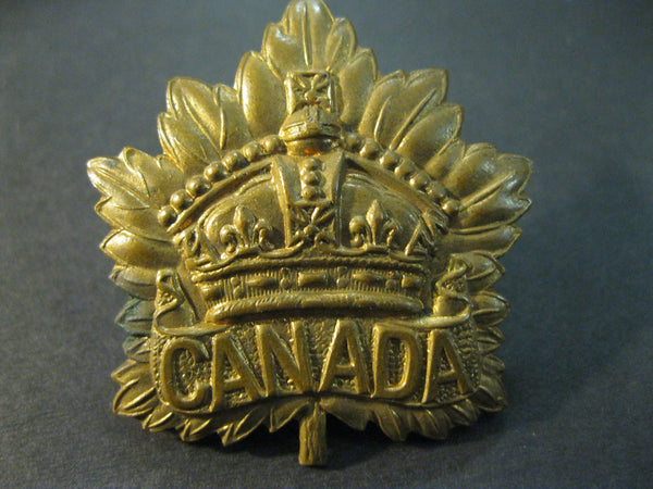 Canadian General Service Hat Badge.