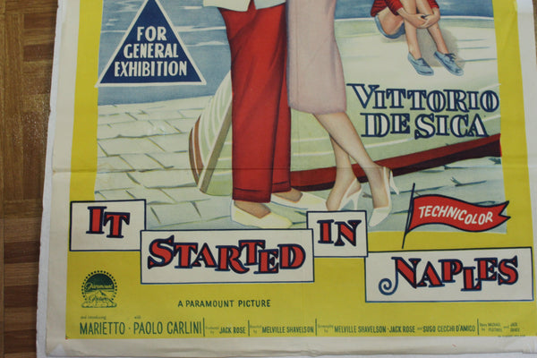 1960 - It Started in Naples Movie Poster