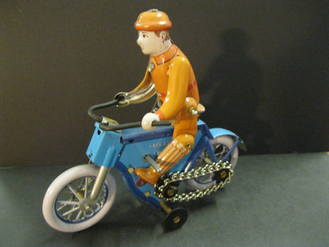 Clockwork Bike and Rider.