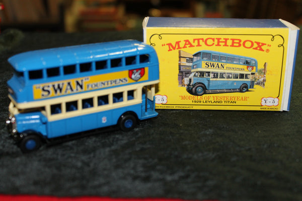 Matchbox -  Y-5 1929 Leyland Titan Bus