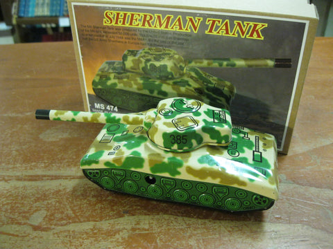 Clockwork Sherman Tank .