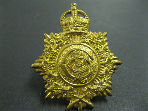 Canadian CEF Postal Corps Collar Badge