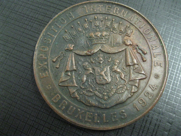 1924 - Belgium International  Expo Medallion