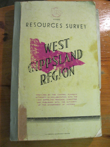 1967 - Resources Survey West Gippsland Region