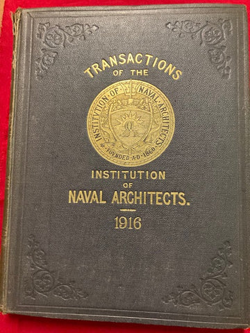 1916 - Naval Architects