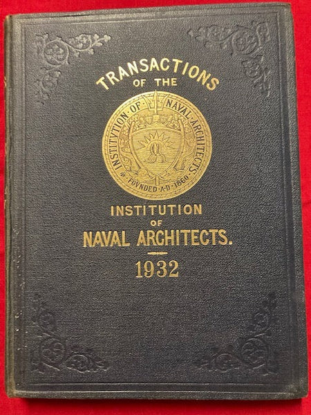 1932 - Naval Architects