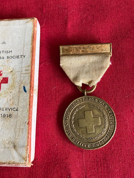 1914 - 1918 - Red Cross War Service Medal
