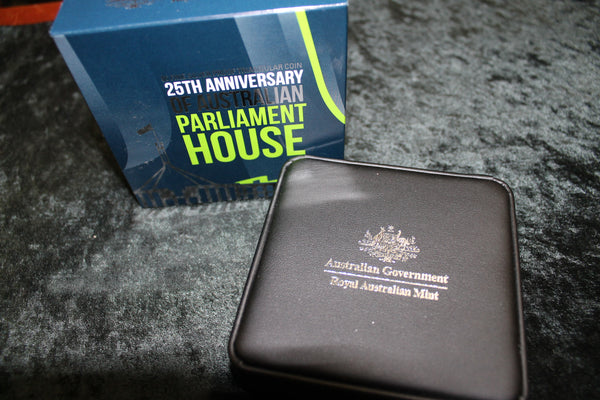 2013 -Silver  5 Dollar 25th of Parliament House Proof Coin